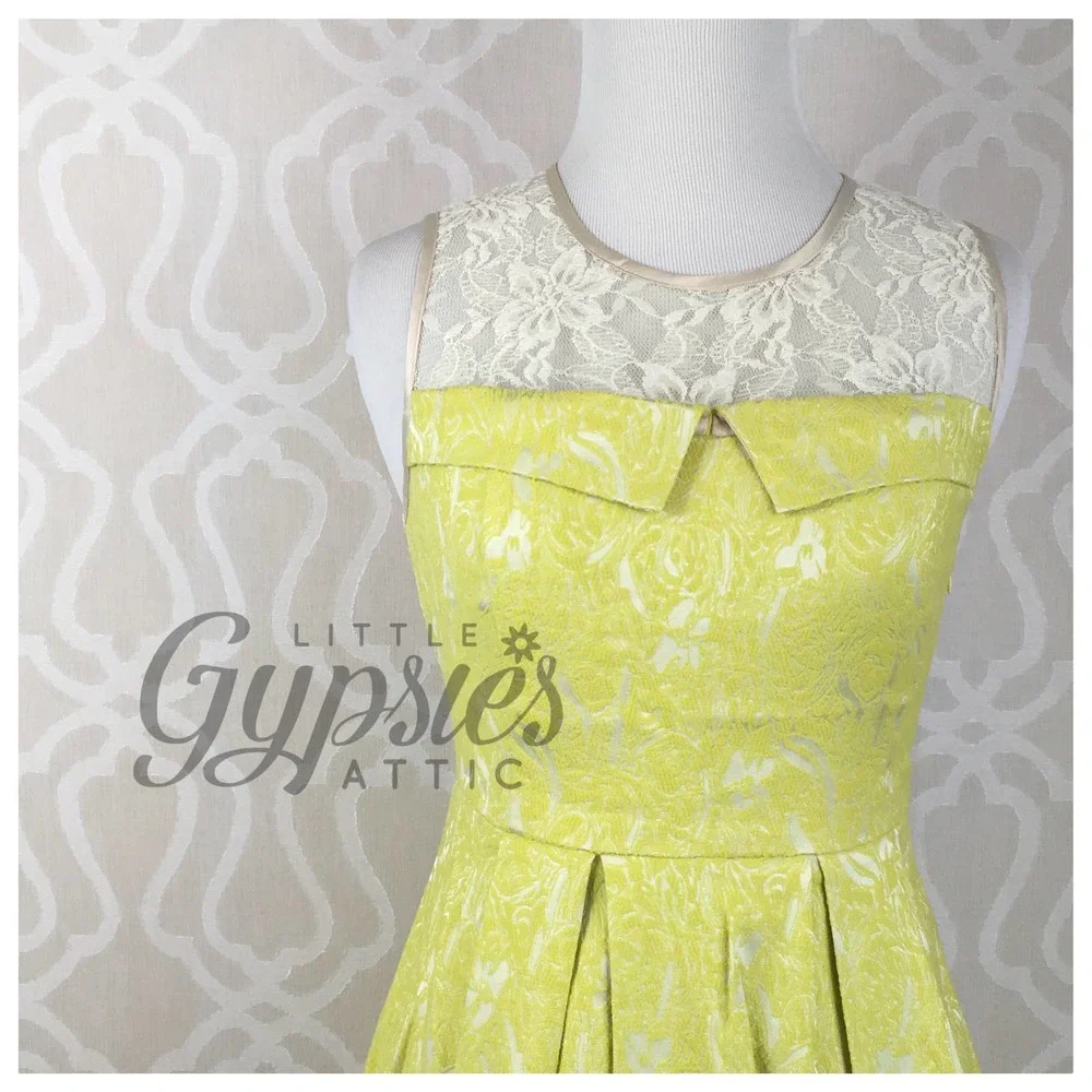 Ryu Lolita Lace & Jacquard Mini Dress - Picture 2 of 11
